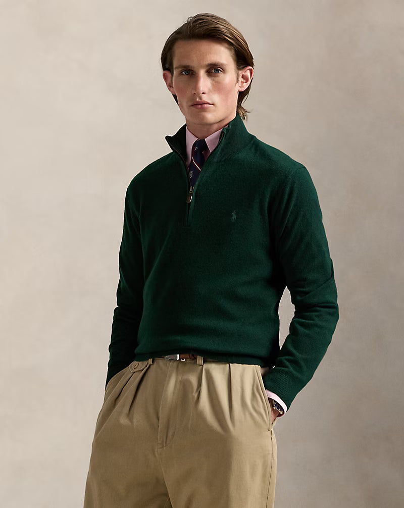 Ralph Lauren Wool Quarter-Zip Jumper