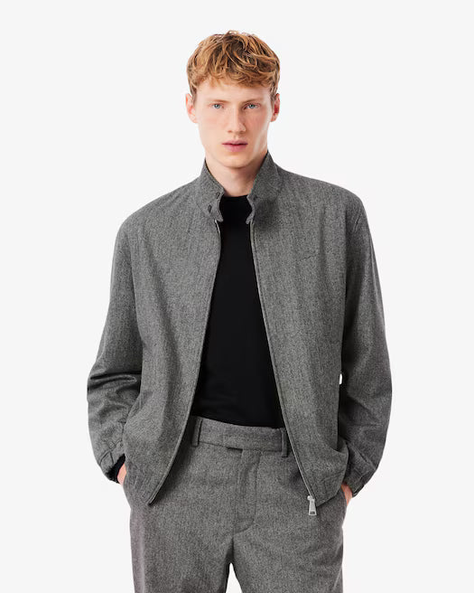 Lacoste Men's Wool Harrington Jacket