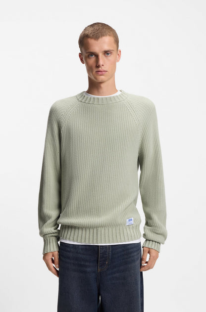 Hugo Rib-knit sweater in cotton
