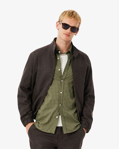 Lacoste Men's Wool Harrington Jacket