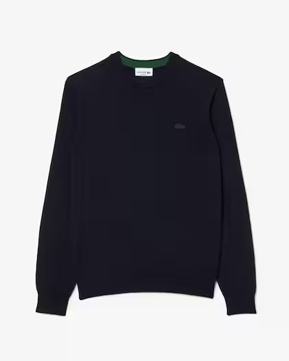 Lacoste Men's Merino Wool Crew Neck Sweater