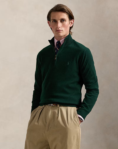 Ralph Lauren Wool Quarter-Zip Jumper
