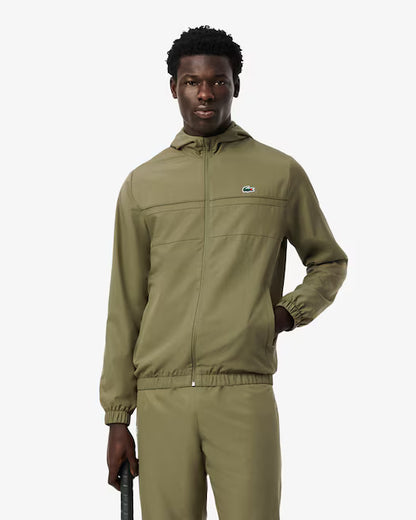Lacoste Men's Water-Repellent Sport Track Jacket