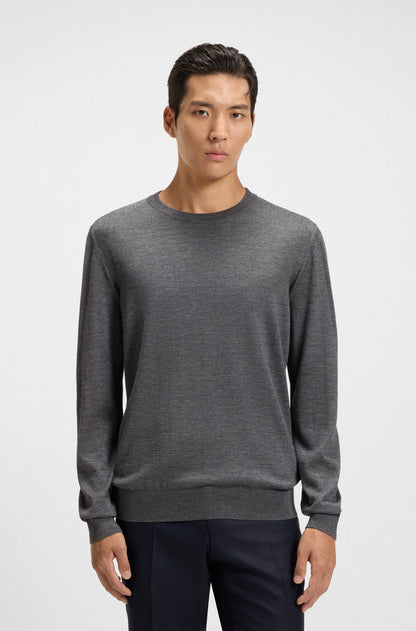 Boss Knitted sweater in wool, silk and cashmere