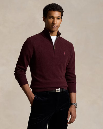 Ralph Lauren Wool Quarter-Zip Jumper