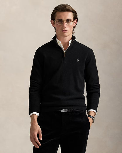 Ralph Lauren Wool Quarter-Zip Jumper