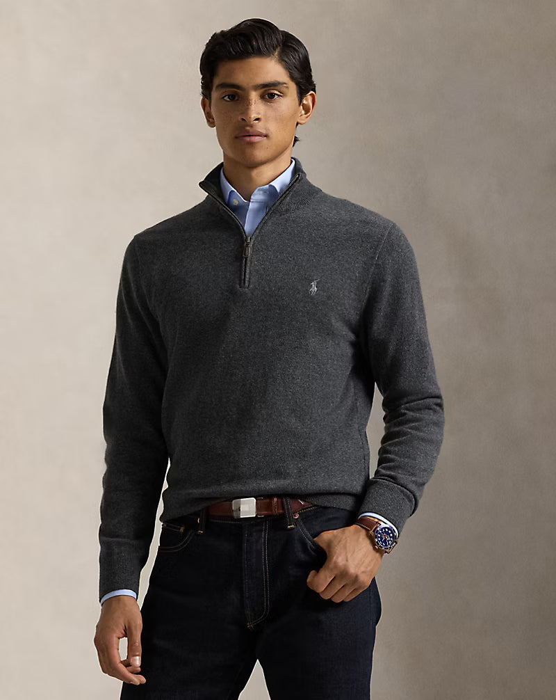 Ralph Lauren Wool Quarter-Zip Jumper