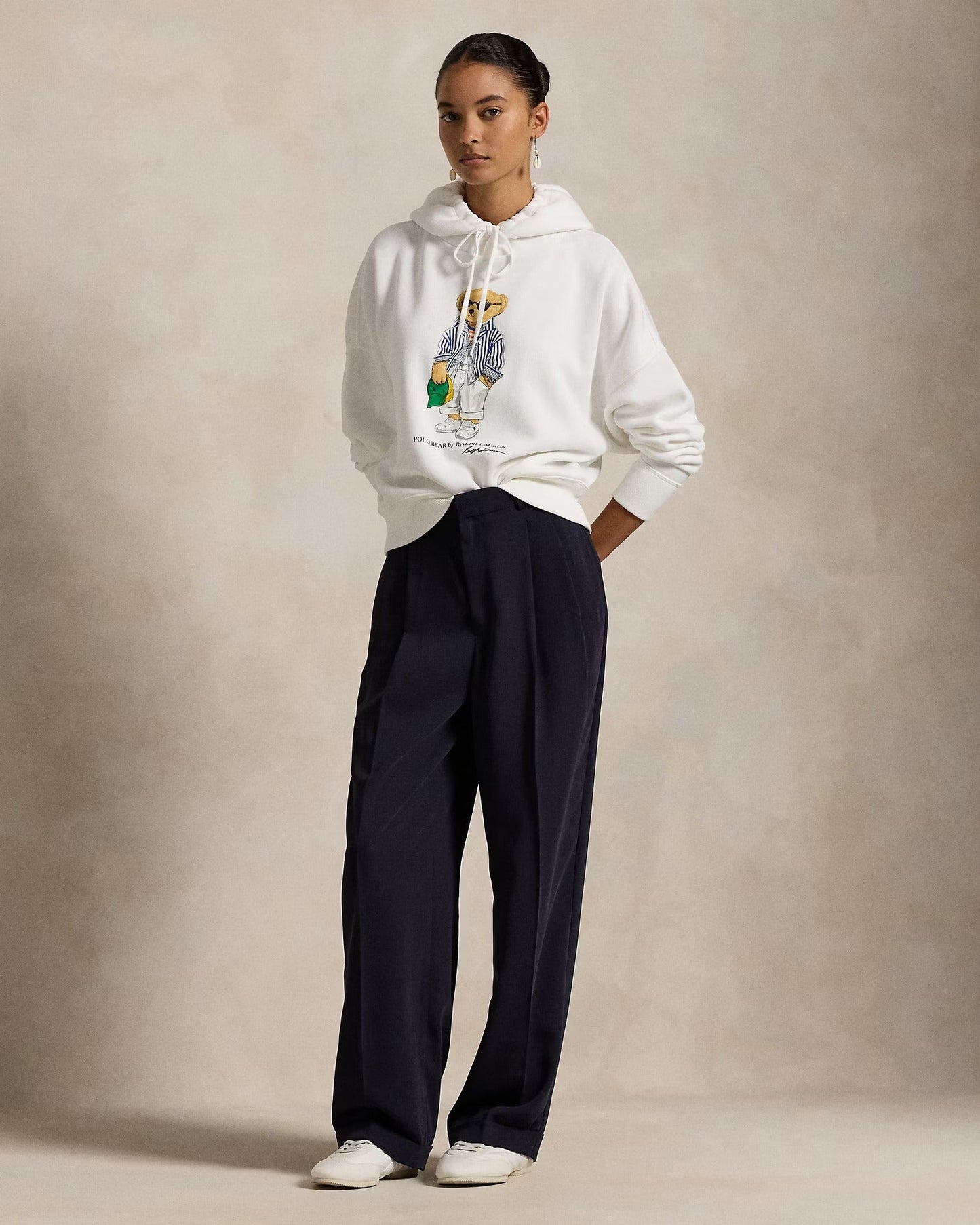 Polo Bear Fleece Hoodie