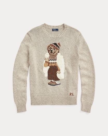 Polo Bear Cotton-Blend Jumper